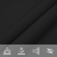 Sunshade Sail Oxford Fabric Rectangular 3.5x5 m Black