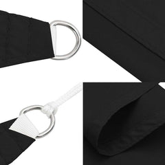 vidaXL Sunshade Sail Oxford Fabric Rectangular 4x7 m Black 6