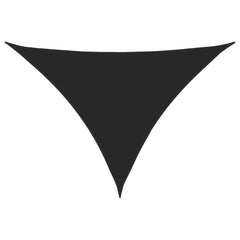 vidaXL Sun Sail | Black | PU coated oxford fabric | 4x5x5 m 2
