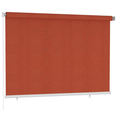 vidaXL Outdoor Roller Blind 225(W)x140(H) cm Terracotta HDPE 2
