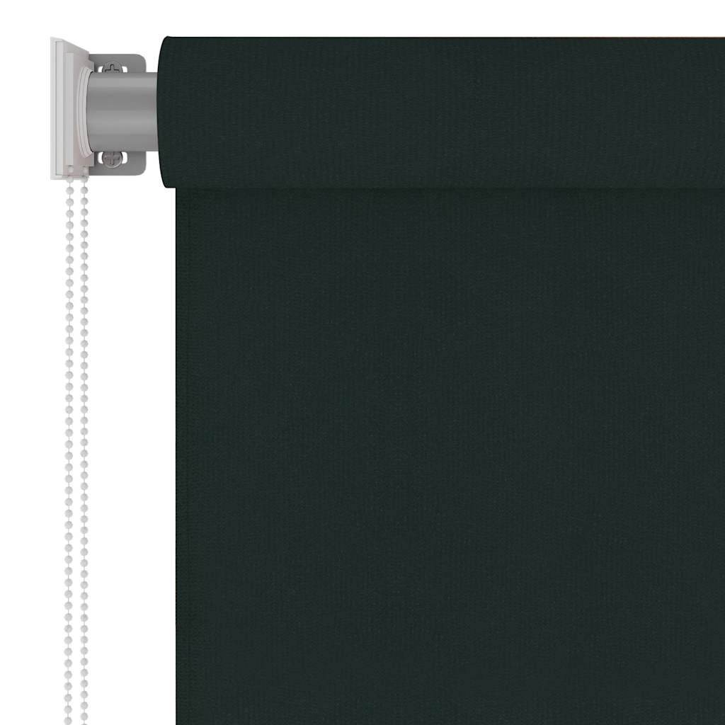 vidaXL Outdoor Roller Blind 185(W)x140(H) cm Dark Green HDPE 3