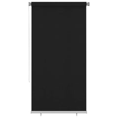 vidaXL Outdoor Roller Blind 125(W)x230(H) cm Black 2