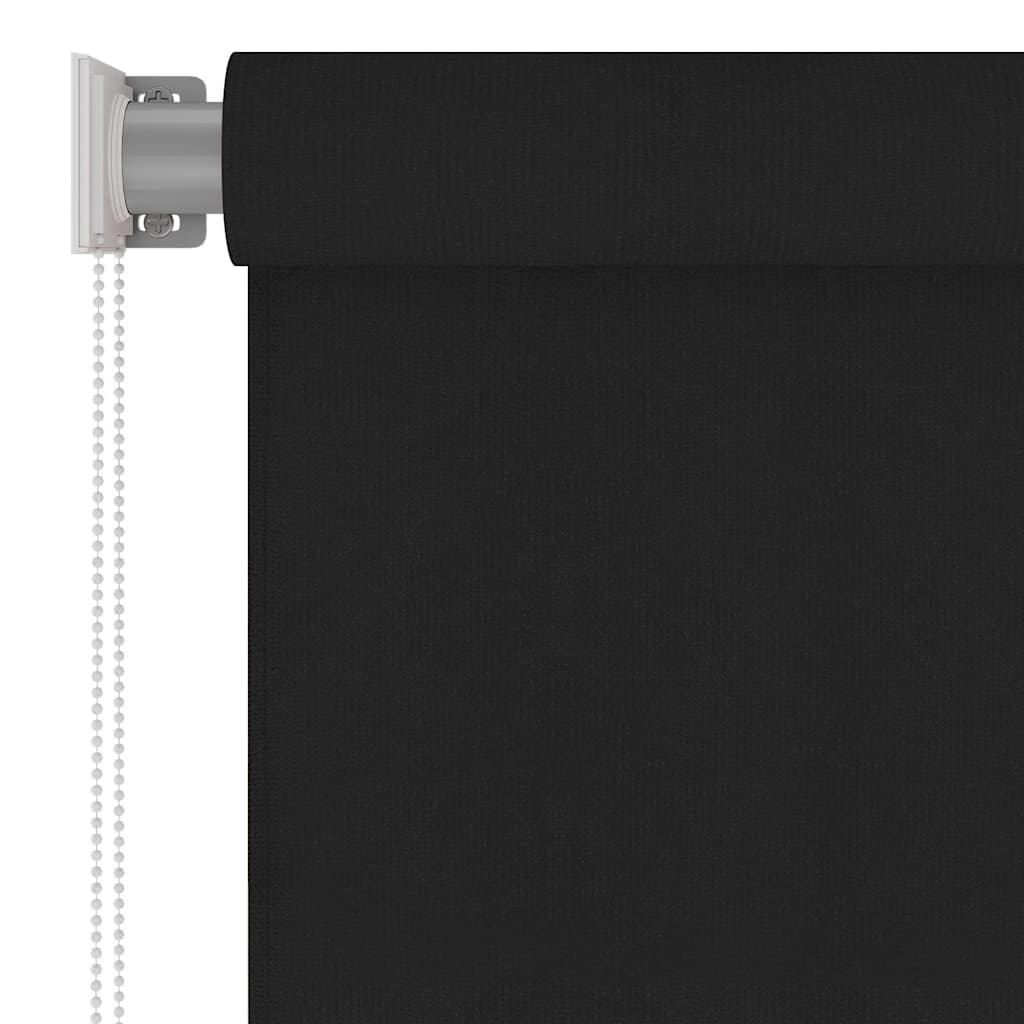 vidaXL Outdoor Roller Blind 125(W)x230(H) cm Black 4
