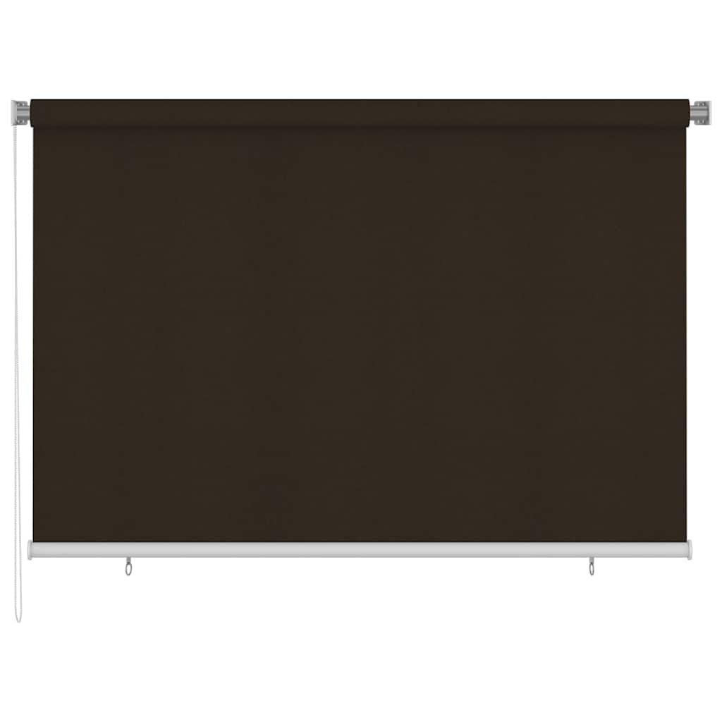 vidaXL Outdoor Roller Blind 225(W)x140(H) cm Brown 2