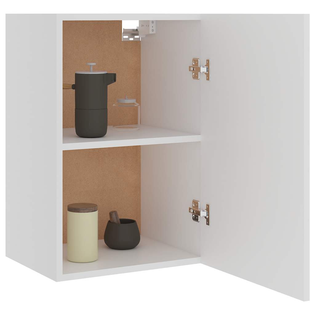 vidaXL Hanging Cabinet Lyon White 39.5x31x60 cm Engineered Wood 5
