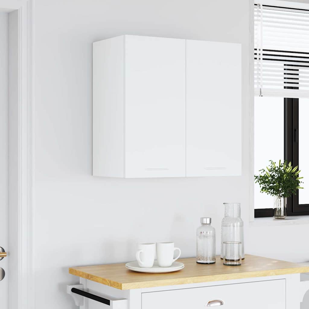 vidaXL Hanging Cabinet | White | Engineered wood | Medium | Hanging Cabinet 3