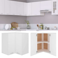 vidaXL Hanging Cabinet 57 x 57 x 40 cm Engineered Wood White