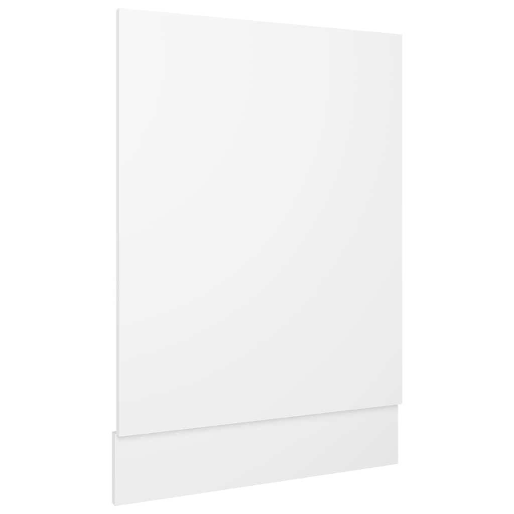 vidaXL Dishwasher Panel | White | Engineered wood | Medium | Durable 2