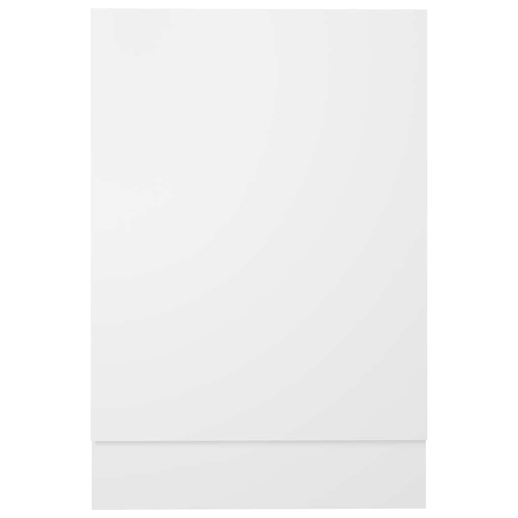 vidaXL Dishwasher Panel | White | Engineered wood | Medium | Durable 4