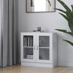 vidaXL Vitrine Cabinet 82.5x30.5x80 cm Engineered Wood