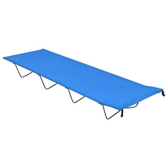 vidaXL Camping Bed | Set of 2 | Blue | 600D Oxford fabric, steel 2