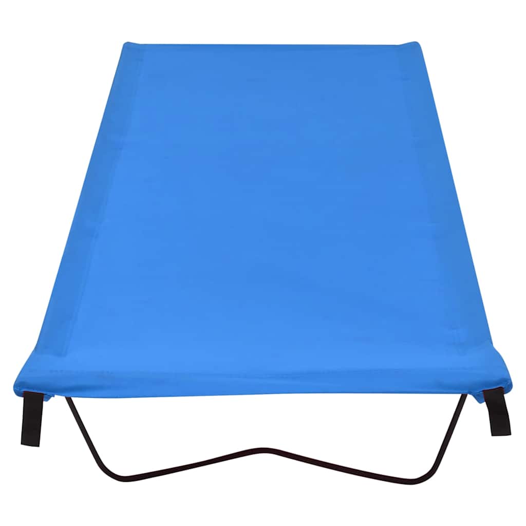 vidaXL Camping Bed | Set of 2 | Blue | 600D Oxford fabric, steel 3