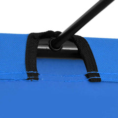 vidaXL Camping Bed | Set of 2 | Blue | 600D Oxford fabric, steel 5