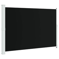 vidaXL Patio Retractable Side Awning 200x314 cm Black 2