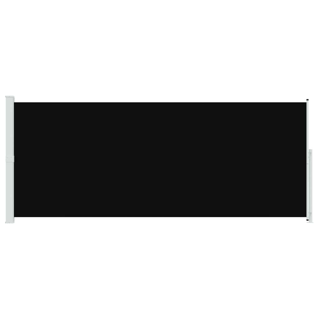 Patio Retractable Side Awning Black, image 4