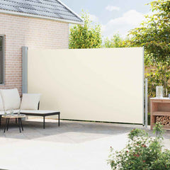 vidaXL Patio Retractable Side Awning 200x514 cm Cream 3