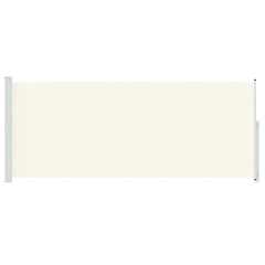 vidaXL Patio Retractable Side Awning 200x514 cm Cream 4