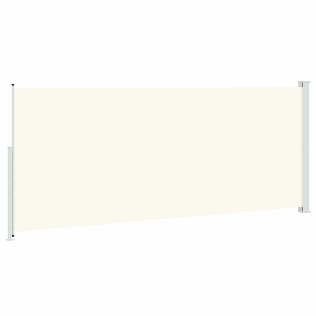 vidaXL Patio Retractable Side Awning 200x514 cm Cream 6