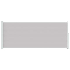 vidaXL Patio Retractable Side Awning 200x514 cm Grey 4