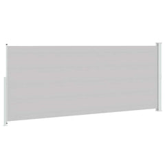 vidaXL Patio Retractable Side Awning 200x514 cm Grey 6