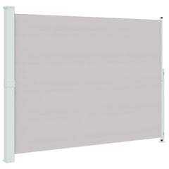 Patio Retractable Side Awning 220x314 cm Drop 300 cm Width 220 cm Grey