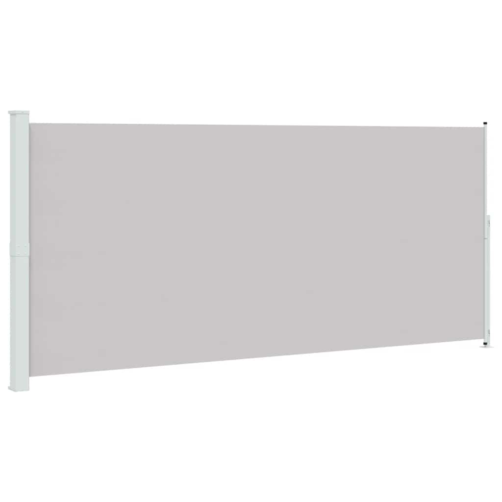 vidaXL Patio Retractable Side Awning 220x514 cm Grey 2