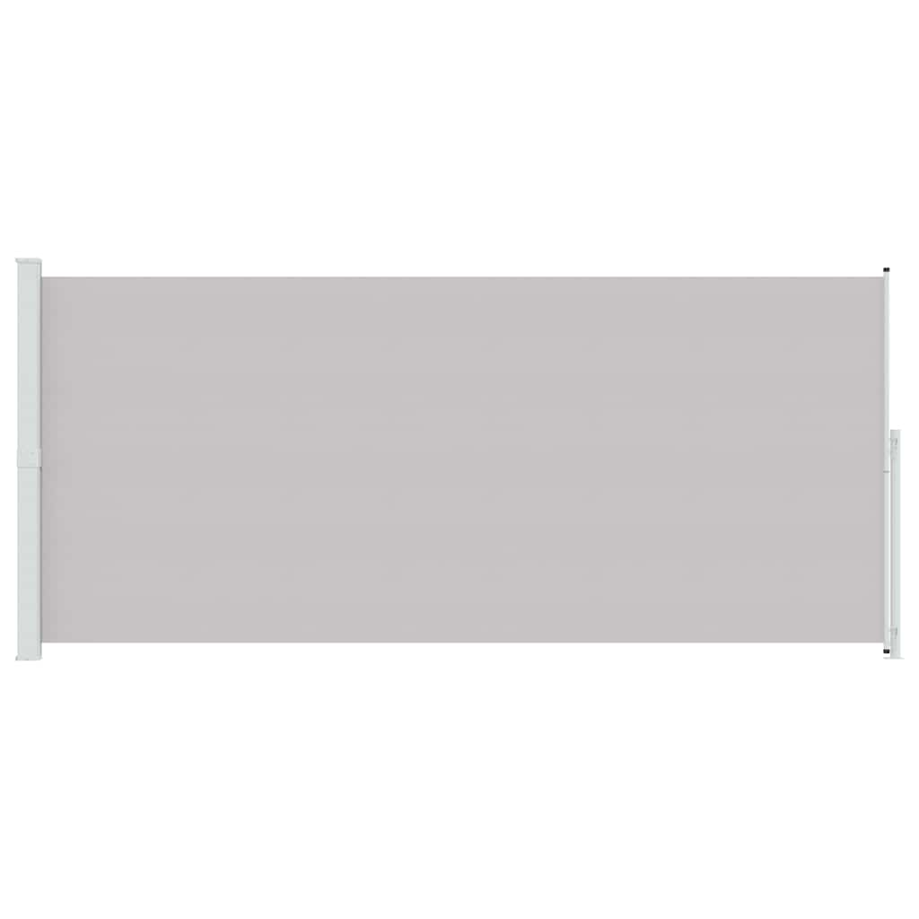 vidaXL Patio Retractable Side Awning 220x514 cm Grey 4