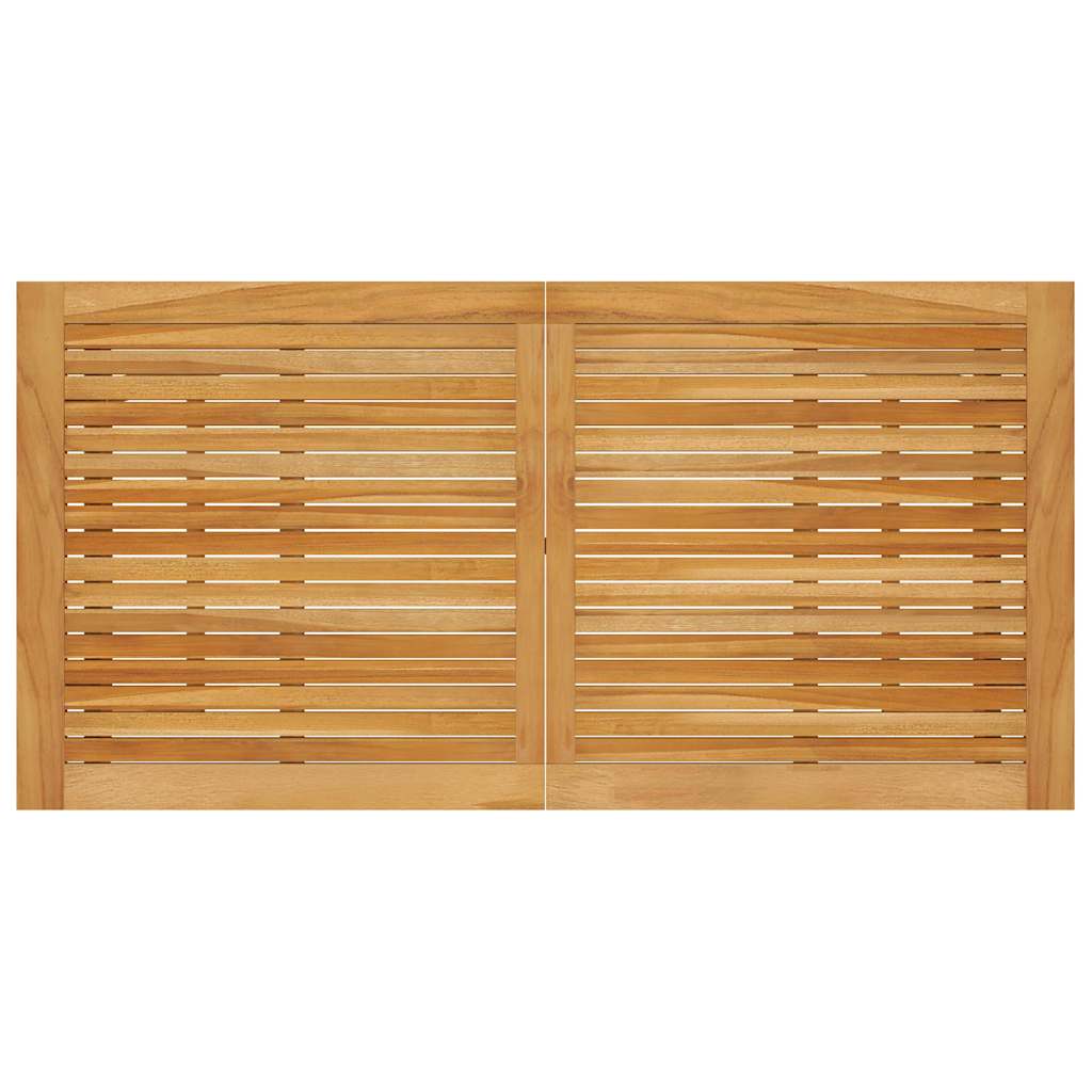 Garden Bar Table Solid Acacia Wood 140 x 70 x 104 cm