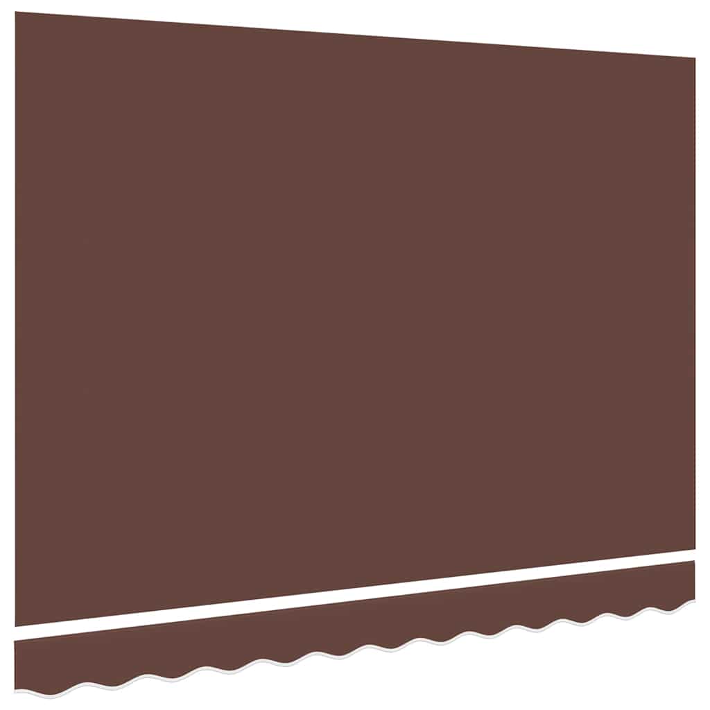 vidaXL Awning Replacement Fabric Brown 300x250 cm Polyester 3