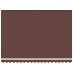 vidaXL Awning Replacement Fabric Brown 450x300 cm Polyester 3