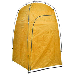 vidaXL Shower WC Changing Tent Yellow 3