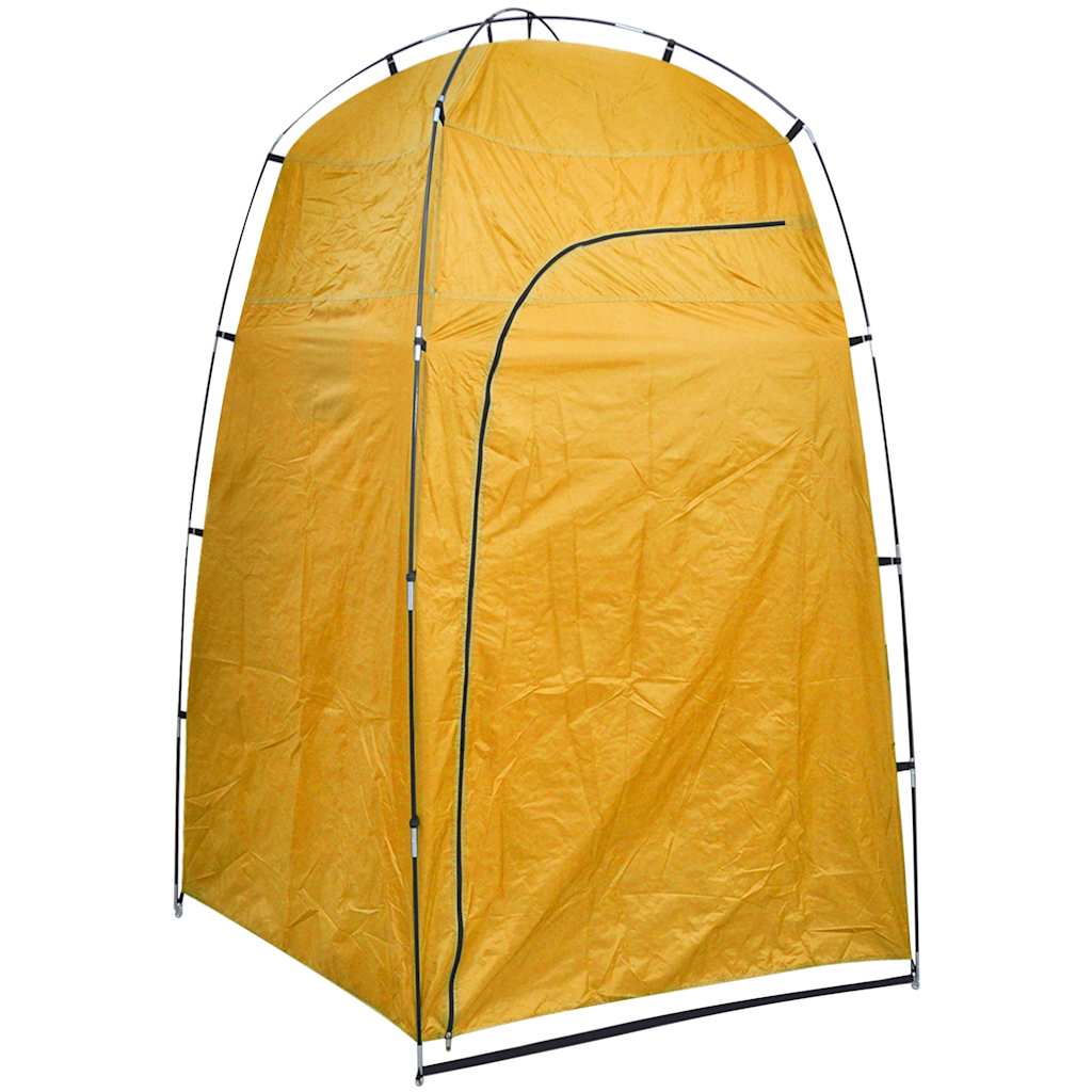 vidaXL Shower WC Changing Tent Yellow 3