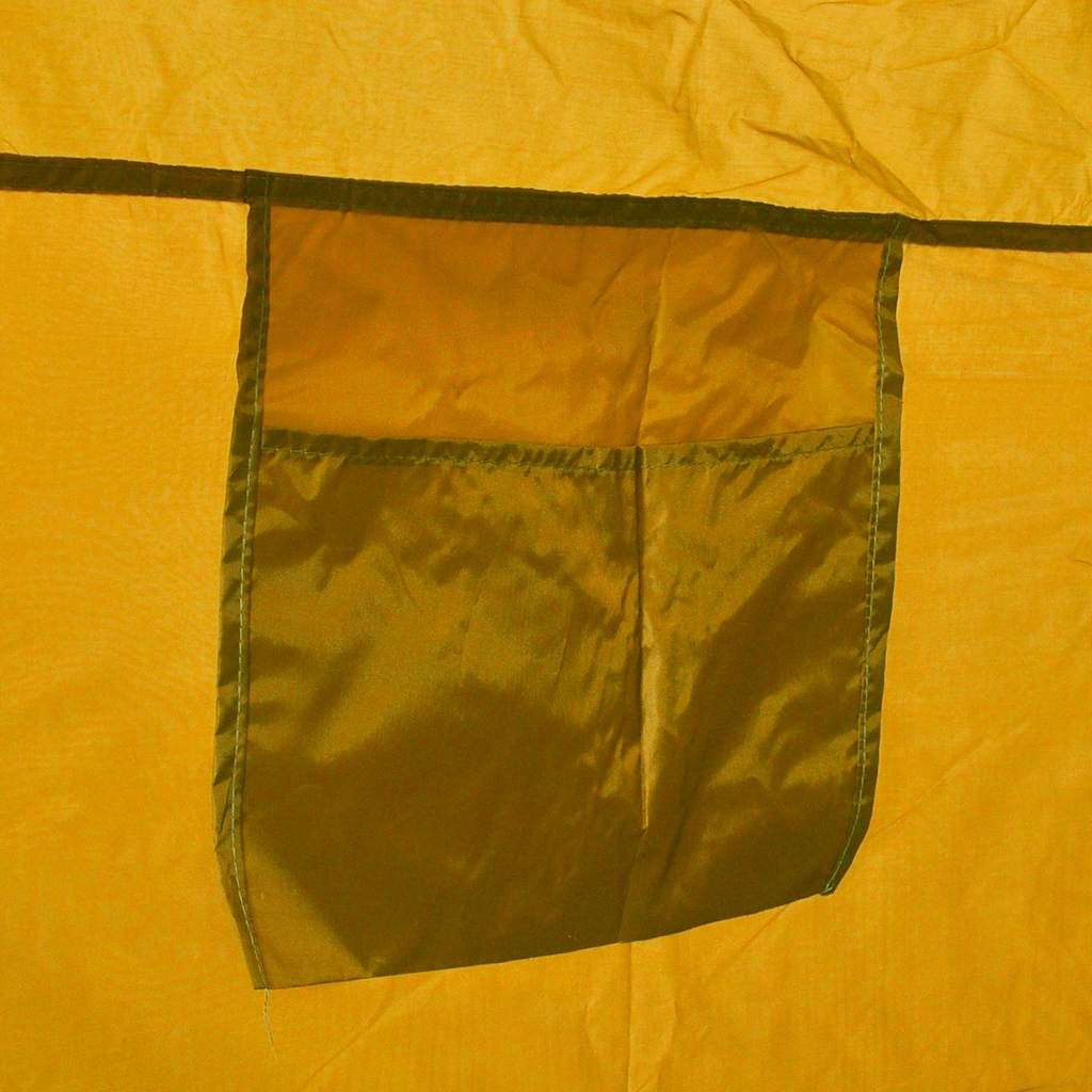 vidaXL Shower WC Changing Tent Yellow 6