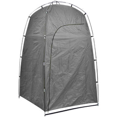 vidaXL Shower WC Changing Tent Grey 3