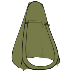 vidaXL Pop Up Shower Tent Green 2