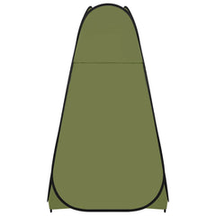 vidaXL Pop Up Shower Tent Green 5