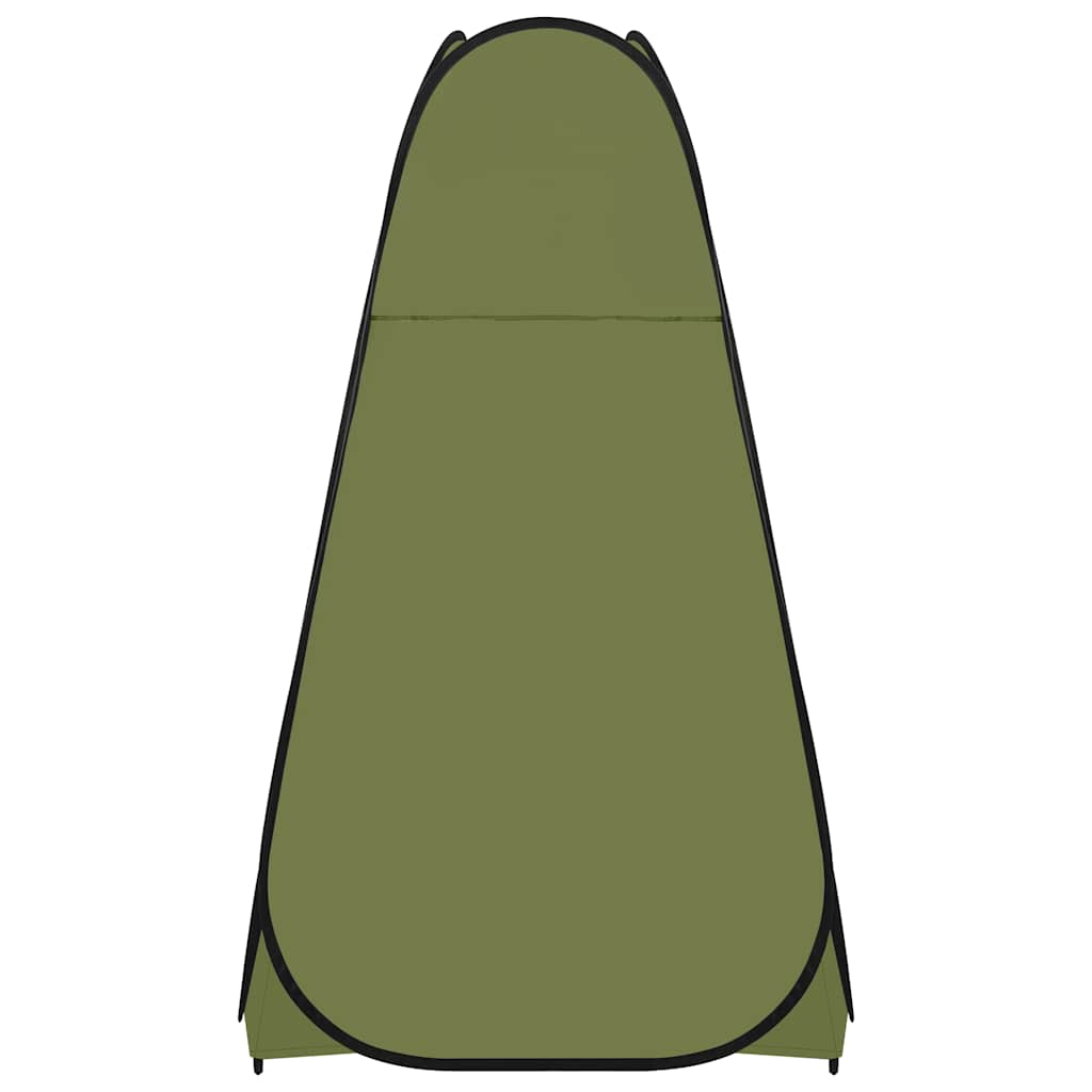 vidaXL Pop Up Shower Tent Green 5