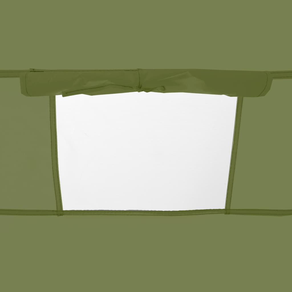 vidaXL Pop Up Shower Tent Green 6