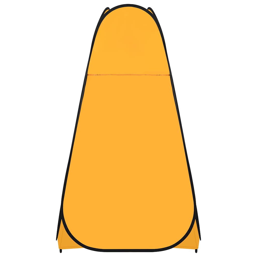 vidaXL Pop Up Shower Tent Yellow 5