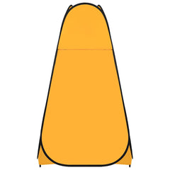 vidaXL Pop Up Shower Tent Yellow 5