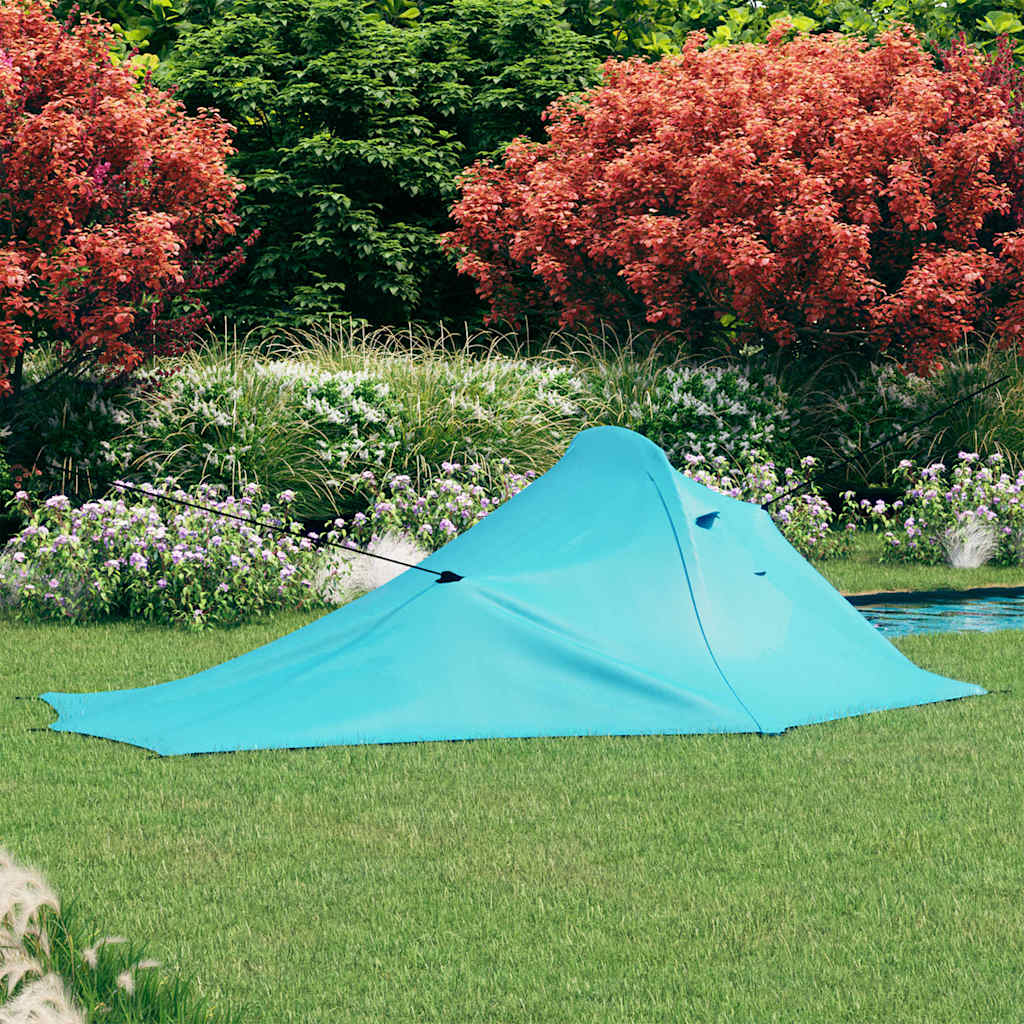 vidaXL Camping Tent 317x240x100 cm Blue 1