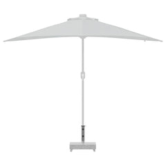 vidaXL Umbrella Base Light Grey 45x25x8.3 cm Granite 5