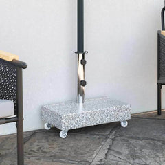 Umbrella Base 45x25x8 cm Granite Grey