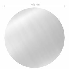 vidaXL Pool Cover Silver 455 cm PE 5