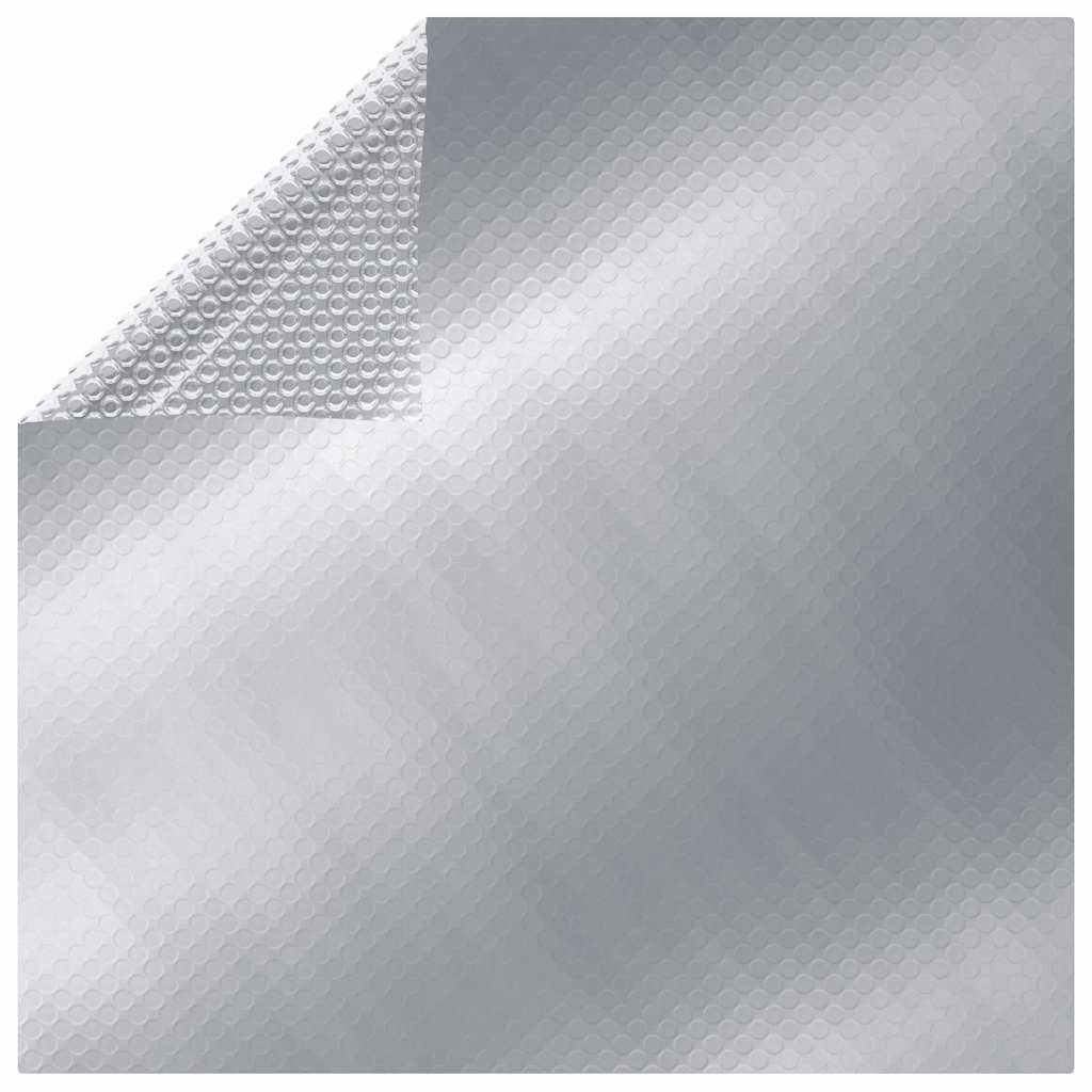 vidaXL Pool Cover Silver 450x220 cm PE 1