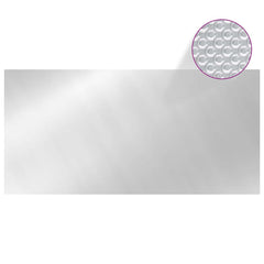 vidaXL Pool Cover Silver 450x220 cm PE 2