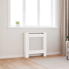 MDF Radiator Cover 78 cm White 78 cm 19 cm