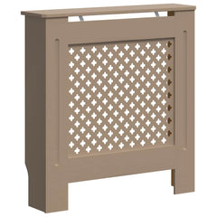 MDF Radiator Cover 78 cm Brown 78 cm 19 cm
