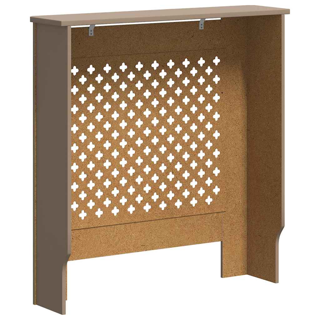 MDF Radiator Cover 78 cm Brown 78 cm 19 cm
