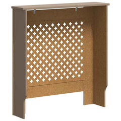 MDF Radiator Cover 78 cm Brown 78 cm 19 cm
